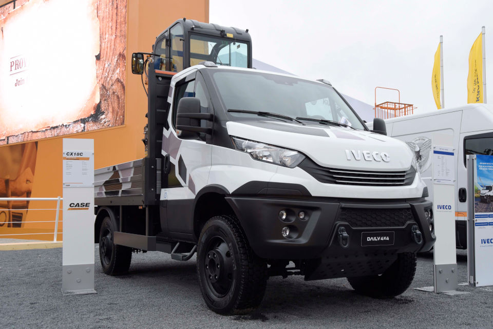 IVECO presentó sus vehículos para labores en la industria de la construcción en Bauma 2019